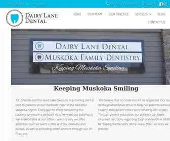 Dairylanedental.com(Dairy Lane Dental) Screenshot