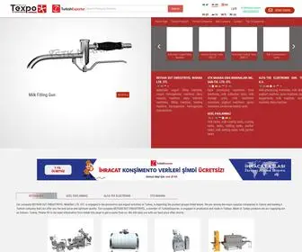 Dairymachinesco.net(Dairy Industry Turkey) Screenshot