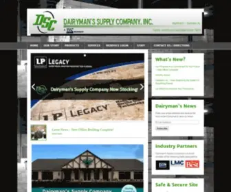 Dairymanssupply.com(Dairyman's Supply Company) Screenshot