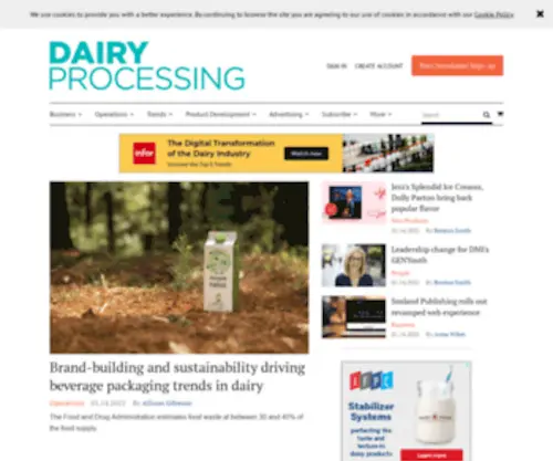 Dairyprocessing.com(Dairyprocessing) Screenshot