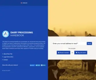 Dairyprocessinghandbook.com(Dairy Processing Handbook) Screenshot