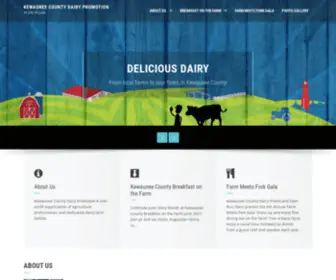 Dairypromo.com(We promote the sale of dairy products and educate children on where and how dairy) Screenshot