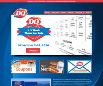 DairyQueenneenahdowntown.com(Dairy Queen Downtown NeenahDairy Queen Downtown Neenah) Screenshot