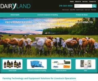 Dairyss.com(Farming Technology and Equipment Solutions) Screenshot