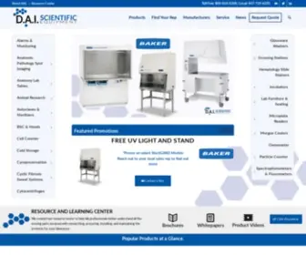 Daiscientific.com(DAI Scientific) Screenshot