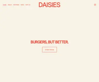 Daisiesburgers.com(DAISIES) Screenshot