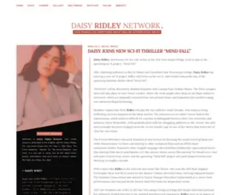 Daisy-Ridley.com(Daisy Ridley Network) Screenshot