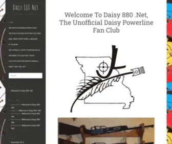 Daisy880.net(Everything Daisy Powerline 880) Screenshot