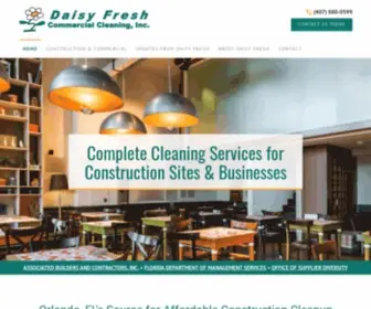 Daisyfreshcleaning.com(Daisy Fresh Commercial Cleaning) Screenshot