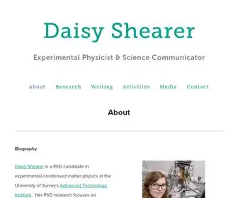 Daisyshearer.com(Daisy Shearer) Screenshot