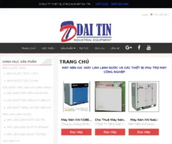 Daitinvn.com(Công ty TBCN Đại Tín) Screenshot