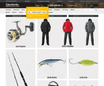 Daiwa-Russia.ru(DAIWA) Screenshot