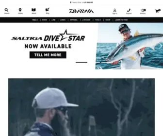 Daiwafishing.com.au(Daiwa Australia) Screenshot