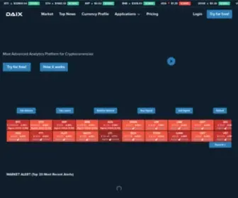 Daix.io(Digital Assets Information Exchange) Screenshot