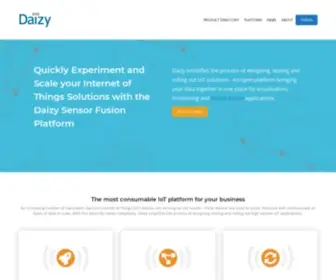 Daizy.io(The Daizy IoT platform) Screenshot