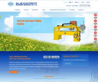 Dajieco.com(Da Jie Electricity Machinery Industrial Co) Screenshot