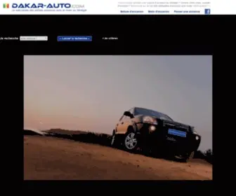 Dakar-Auto.com(Voiture occasion Sénégal) Screenshot