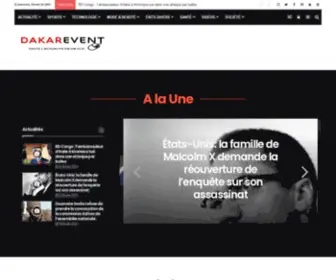 Dakarevent.com(Site) Screenshot