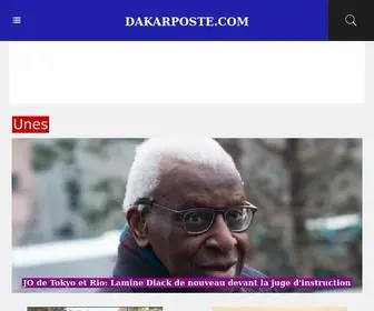Dakarposte.com(Le site des scoops) Screenshot
