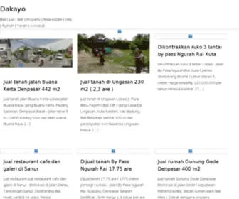 Dakayo.com(Bali) Screenshot