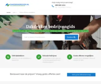 Dakdekkersgids.nl(Dakdekker Gids) Screenshot