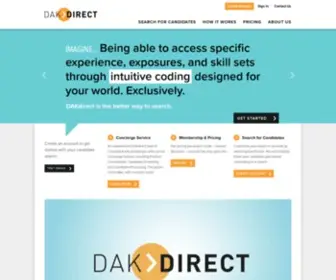 Dakdirect.com(The better way to search) Screenshot
