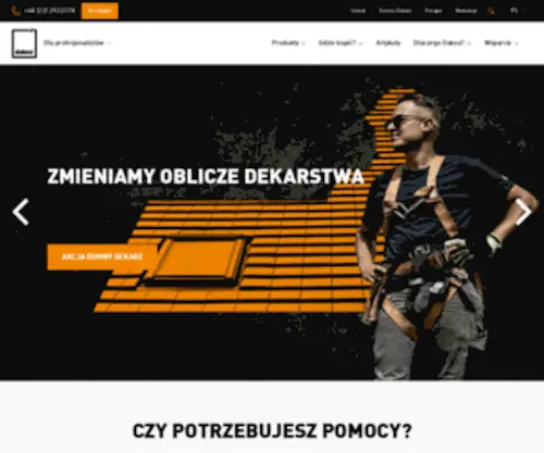 Dakea.pl(Montaż okna dachowego) Screenshot