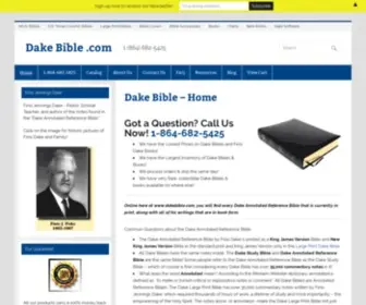 Dakebible.com(Dake Bible) Screenshot