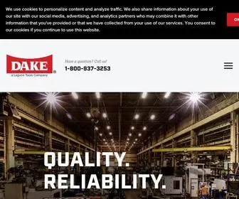 Dakecorp.com(Metalworking Machine Tools) Screenshot