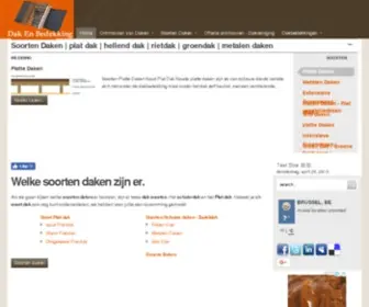 Dakenbedekking.com(Dakbedekking) Screenshot