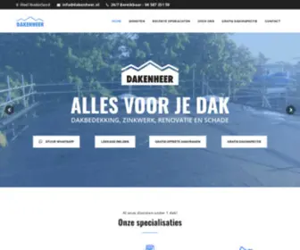 Dakenheer.nl(Dakdekker) Screenshot