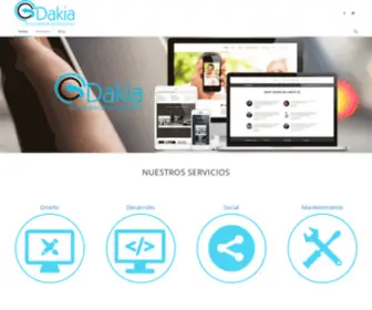 Dakia.co(Tecnologías de la información) Screenshot
