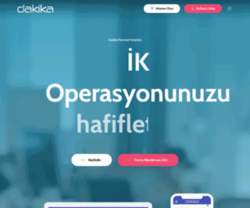 Dakika.com.tr(Personel Yönetim Platformu) Screenshot