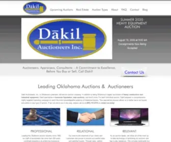 Dakil.com(Dakil Auctioneers) Screenshot