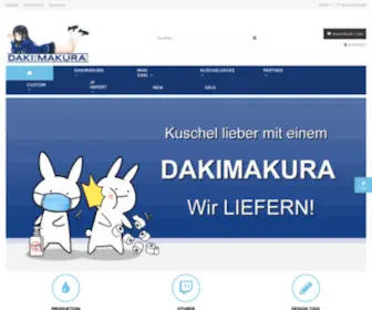 Dakimakura.ch(DAKIMAKURA GmbH) Screenshot