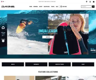 Dakine.com(Backpacks, Luggage, Surf, Snow, & Bike Gear Since 1979) Screenshot