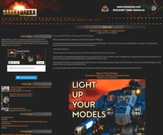 DakkaDakka.com(Wargaming and Warhammer 40k Forums) Screenshot