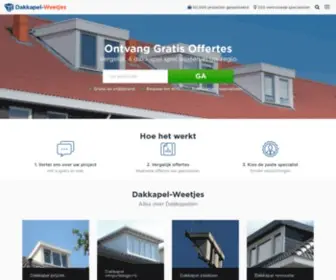 Dakkapel-Weetjes.nl(Informatie & Prijzen) Screenshot