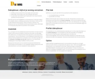 Dakopbouwer.nl(Bij ons bespaar je flink op je dakopbouw) Screenshot