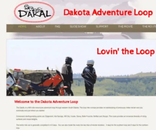 Dakotaadventureloop.com(The concept) Screenshot