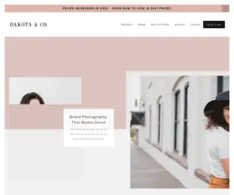 Dakotaandco.com(Dakota & Co) Screenshot