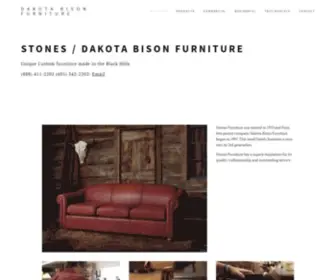 Dakotabisonfurniture.com(Dakota Bison Furniture) Screenshot