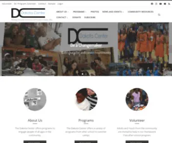 Dakotacenter.org(Building Character Connecting Community in Dayton) Screenshot