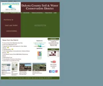 DakotacountyswCD.org(Dakota County Soil and Water Conservation District) Screenshot