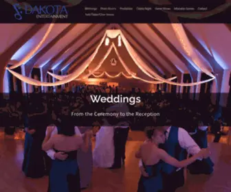 Dakotaentertainment.com(Sioux Falls Wedding Event DJ) Screenshot