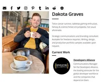 Dakotagraves.com(Dakota Graves) Screenshot