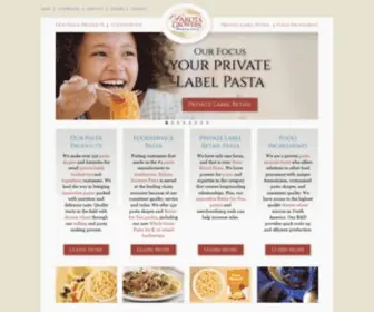 Dakotagrowers.com(Dakota Growers Pasta Company) Screenshot