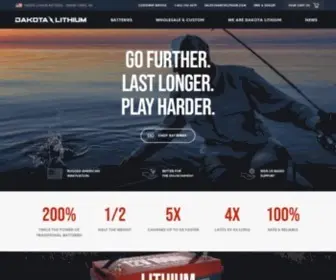 Dakotalithium.com Screenshot