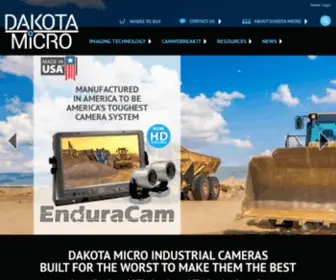 Dakotamicro.com(Dakota Micro Industrial Cameras are Built for the Worst) Screenshot
