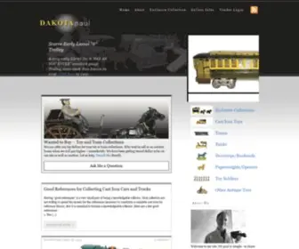Dakotapaul.com(Investment Quality Antique Toys) Screenshot